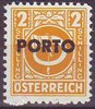 202 Posthorn Portomarke 2 S Republik Österreich