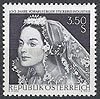 1261 Vorarlberger Stickereiindustrie 3 50 S Briefmarke Republik Österreich