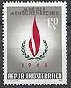 1272 Jahr der Menschenrechte 1 50 S Briefmarke Republik Österreich