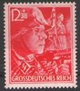 910 Parteiinformationen SS 12+38 Pf Deutsches Reich