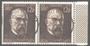 2x 864 Robert Koch 12+38 Pf Deutsches Reich