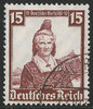 594 Volkstrachten 15 Pf Deutsches Reich