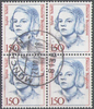4x 1497 Sophie Scholl 150 Pf Deutsche Bundespost