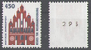 1623-R Neues Tor Brandenburg 450 Pf Deutsche Bundespost