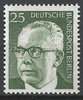 393 Gustav Heinemann 25 Pf Deutsche Bundespost Berlin