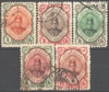 Satz 304 - 312 Ahmad - Shah Persische Briefmarken Postes Persanes