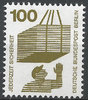 410 A Jederzeit Sicherheit 100 Pf Deutsche Bundespost Berlin