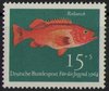 413 Fische 15 Pf Deutsche Bundespost Briefmarke