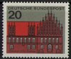 416 Hauptstaedte BRD 20 Pf Deutsche Bundespost Briefmarke