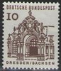 454 Deutsche Bauwerke 10 Pf Deutsche Bundespost Briefmarke