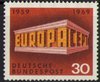 584 Europa in Tempelform 30Pf  Deutsche Bundespost