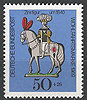 607 Zinnfiguren 50 Pf Deutsche Bundespost