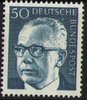 640 Gustav Heinemann 50Pf Deutsche Bundespost
