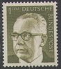 644 Gustav Heinemann 1DM Deutsche Bundespost
