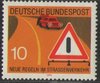 671 Strassenverkehr 10 Pf Deutsche Bundespost