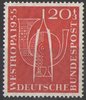 218 Briefmarkenausstellung 1955 Deutsche Bundespost 20Pf