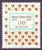 2154 Rainer Maria Rilke Deutschland Briefmarke