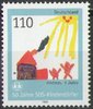 2062 SOS Kinderdörfer 110 Pf Deutschland stamps