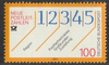 1659 Neue Postleitzahlen 100 Pf Deutsche Bundespost