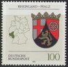 1664 Wappen 100Pf Deutsche Bundespost