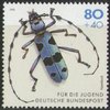 1666 Käfer 80 Pf Deutsche Bundespost