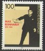 1703 Max Reinhardt 100 Pf Deutsche Bundespost