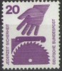 696A Unfallverhütung 20 Pf Deutsche Bundespost