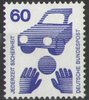 701 Unfallverhütung 60 Pf Deutsche Bundespost