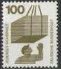 702 Unfallverhütung 100 Pf Deutsche Bundespost