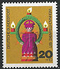 709 Weihnachtsmarke 1971 Deutsche Bundespost