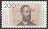 1710 Heinrich Hertz 200 Pf Deutsche Bundespost