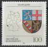 1712 Wappen der Länder 100 Pf Deutsche Bundespost