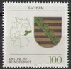 1713 Wappen der Länder 100 Pf  Deutsche Bundespost