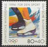 1717 Für den Sport 80 Pf  Deutsche Bundespost
