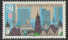 1721 Frankfurt am Main 80 Pf  Deutsche Bundespost