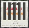 1741 Attentat auf Adolf Hitler 100 Pf  Deutsche Bundespost