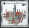 1965 Nördlingen 110 Pf Deutschland stamps