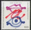 1789 Freiheit der Meinungsäußerung 100 Pf Briefmarke Deutsche Bundespost