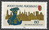 1234 Augsburg 80Pf Deutsche Bundespost