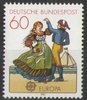 1097 Europa Folklore 60 Pf Deutsche Bundespost