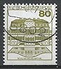 1140D Burgen und Schlösser 80 Pf Deutsche Bundespost