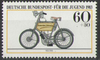 1169 Historische Motorräder 60Pf  Deutsche Bundespost