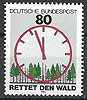 1253 Rettet den Wald 80Pf Deutsche Bundespost
