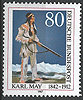 1314 Karl May 80 Pf Deutsche Bundespost
