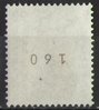 1380R Rollenmarke Bronzekanne 90 Pf Deutsche Bundespost