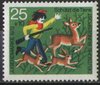 712 Schützt die Tiere 25 Pf Deutsche Bundespost
