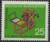 715 Flachdruckverfahren 25 Pf Deutsche Bundespost