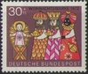 749 Weihnachtsmarke 1972 Deutsche Bundespost