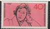 750 Heinrich Heine 40 Pf  Deutsche Bundespost