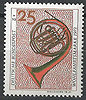 782 Musikinstrumente 25 Pf Deutsche Bundespost